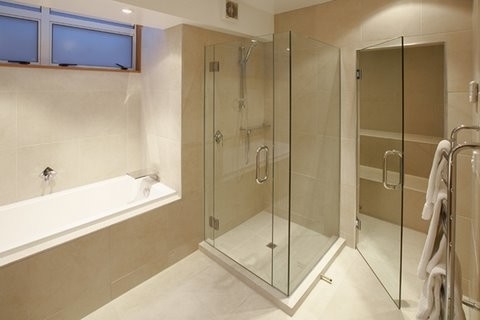 Moderner Art-Sauna-Dampf-Badezimmer-Rechnersteuerungs-acrylsauerkontrollbereich