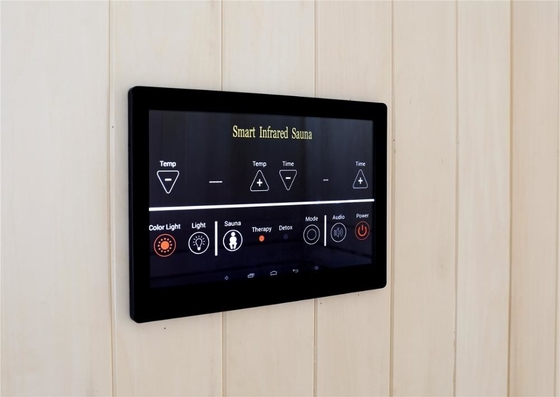 Große Person Cedar Sauna der Größe CER Dampftrockner-Sauna-Kombinations-Haus-Familien-4