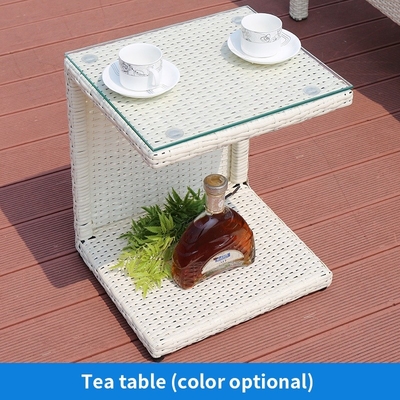 Freizeit im Freien Weiden-Sun-Ruhesessel-Bett-Rattan-Chaise Lounge Chair For Beach-Swimmingpool