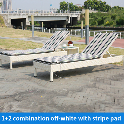 Freizeit im Freien Weiden-Sun-Ruhesessel-Bett-Rattan-Chaise Lounge Chair For Beach-Swimmingpool
