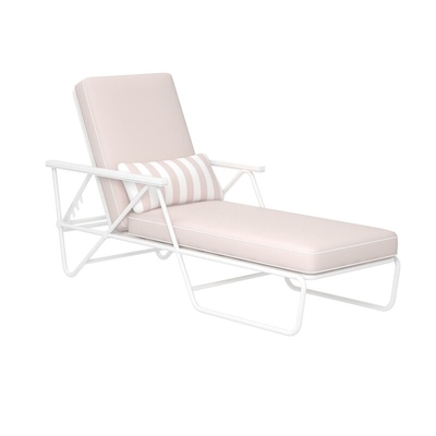 Garten-Pool Sun-Ruhesessel-Freizeit im Freien stützende einzelne Chaise With Cushions im Freien
