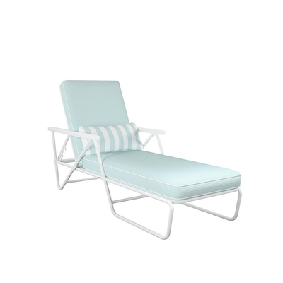 Garten-Pool Sun-Ruhesessel-Freizeit im Freien stützende einzelne Chaise With Cushions im Freien