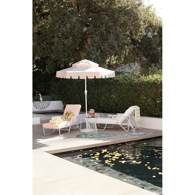 Garten-Pool Sun-Ruhesessel-Freizeit im Freien stützende einzelne Chaise With Cushions im Freien