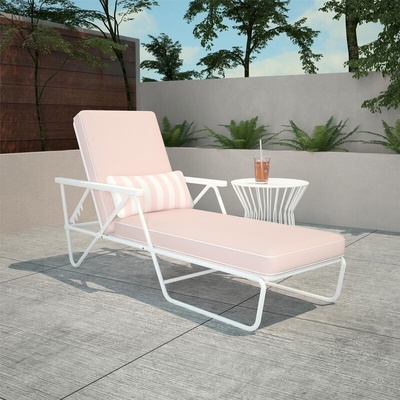 Garten-Pool Sun-Ruhesessel-Freizeit im Freien stützende einzelne Chaise With Cushions im Freien