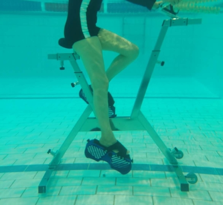 Swimmingpool-Hotel nimmt nicht rostende Übung Aqua Bicycle Stainless Steel 304 Zuflucht