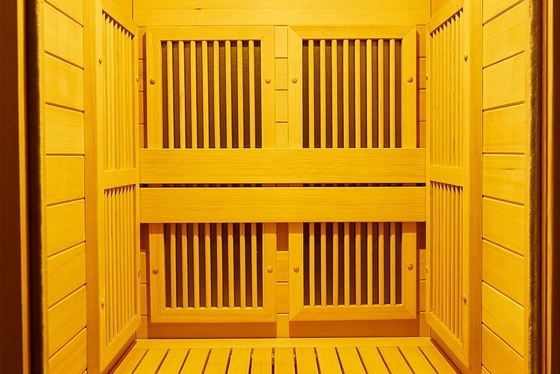 Personen-traditionelle Sauna kleine des Kohlenstoff-Faser-Platten-weite Infrarotsauna-Raum-1