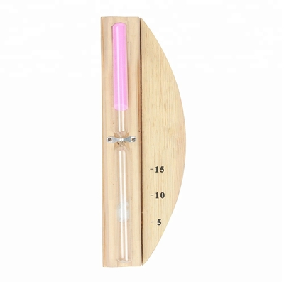 An der Wand befestigte Sauna-Timer-Sanduhr 15 Min Room Sand Glass Clock/Sauna-Sand-Timer