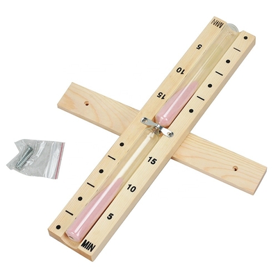 An der Wand befestigte Sauna-Timer-Sanduhr 15 Min Room Sand Glass Clock/Sauna-Sand-Timer