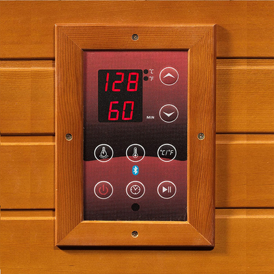 Einzigartiger 4 Personen-beiliegender Infrarotsauna-Raum-Gewichtsverlust-Eignungs-Yoga-Sauna-Raum im Freien