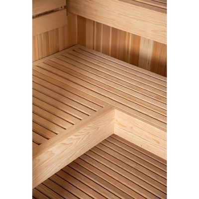 4-6 nordische Innenfichte der Personen-traditionelle Sauna-9kw trocken mit Harvia-Heizung