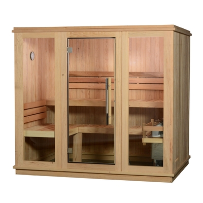 trockene traditionelle Sauna-hölzernes InnenRed-cedar ETL des Dampf-220V