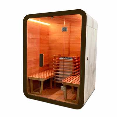 Person traditioneller Tendenz-tragbarer Sauna-Körper-rote Cedar Steam Sauna Rooms 2